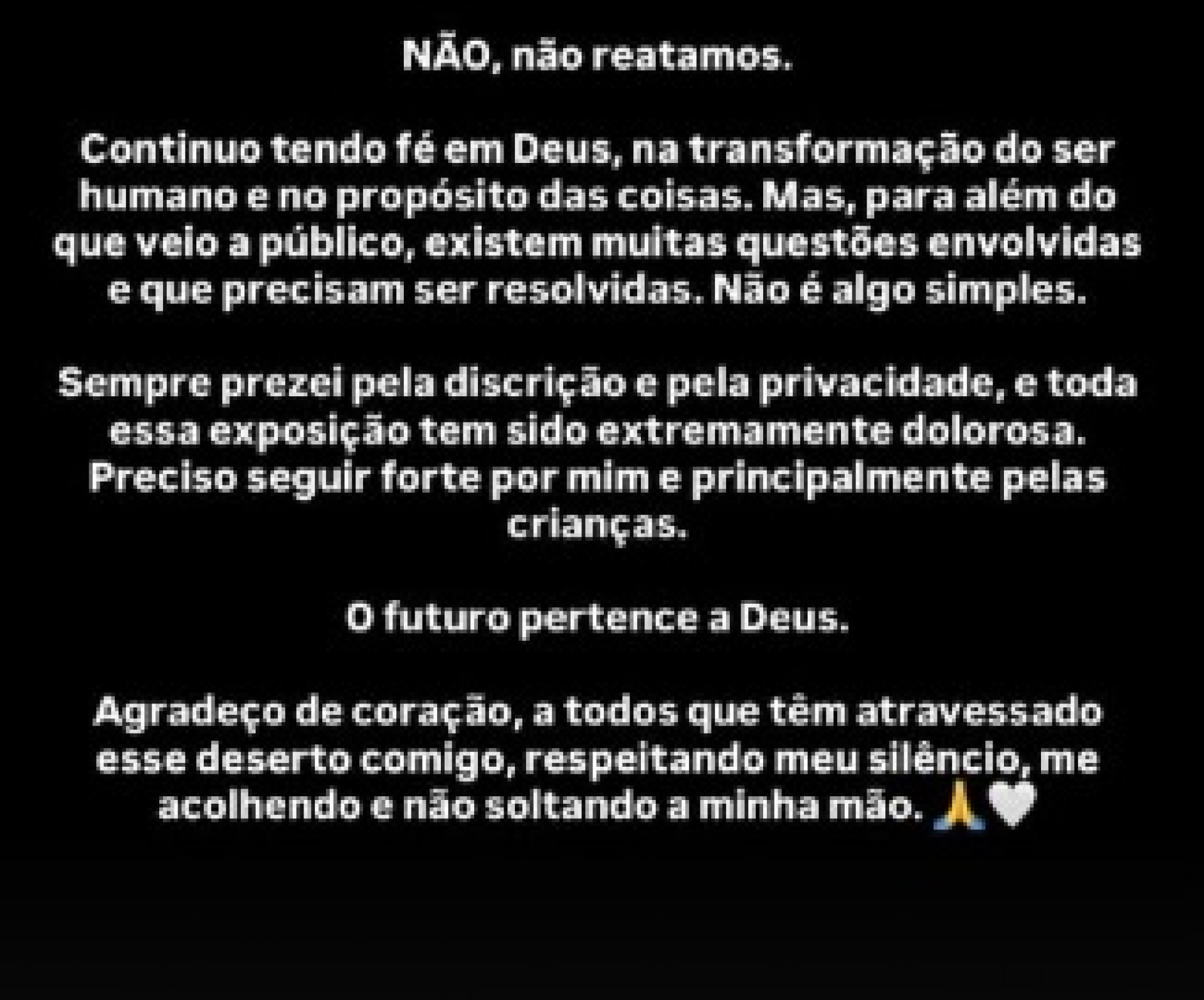 Paula Aires negou que tenha reatado com Matheus Aleixo - Reprodução/Instagram