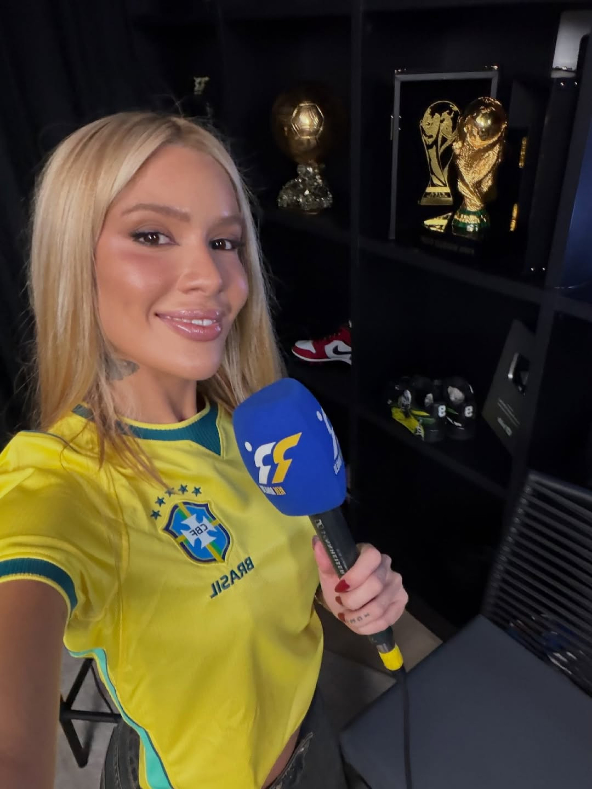 Karoline Lima far&aacute; cobertura da Copa do Mundo na Rede Ronaldo  - Reprodu&ccedil;&atilde;o/Instagram 