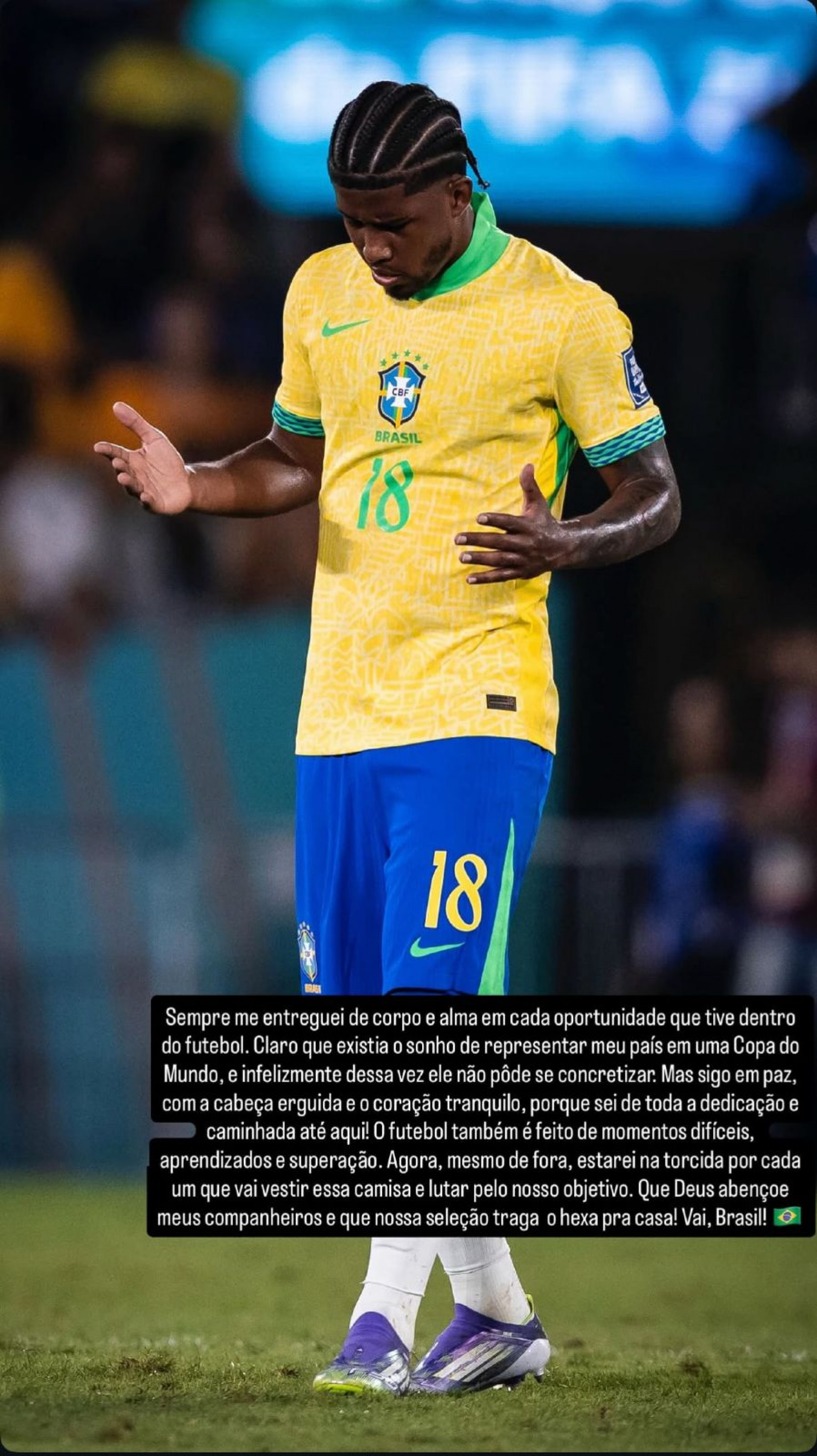 Publica&ccedil;&atilde;o de Andrey Santos nas redes sociais - Reprodu&ccedil;&atilde;o / Instagram @andreysantos_5