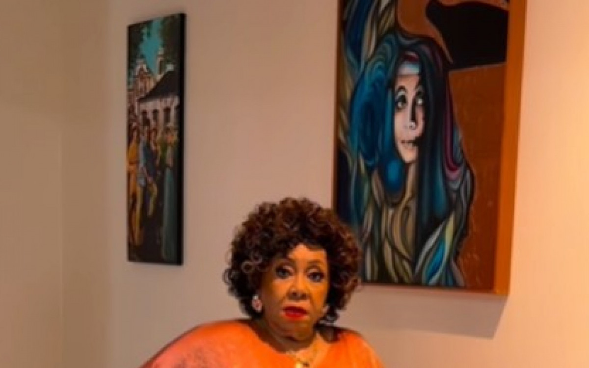 Alcione em novo v&iacute;deo no Instagram