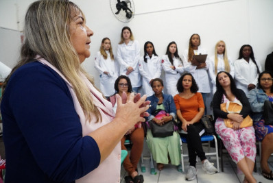 São Gonçalo destaca importância do aleitamento materno em ação na Clínica do Mutondo