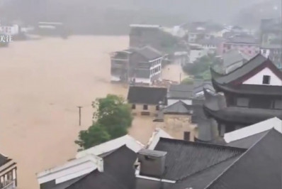 Fortes chuvas deixam 22 mortos na China