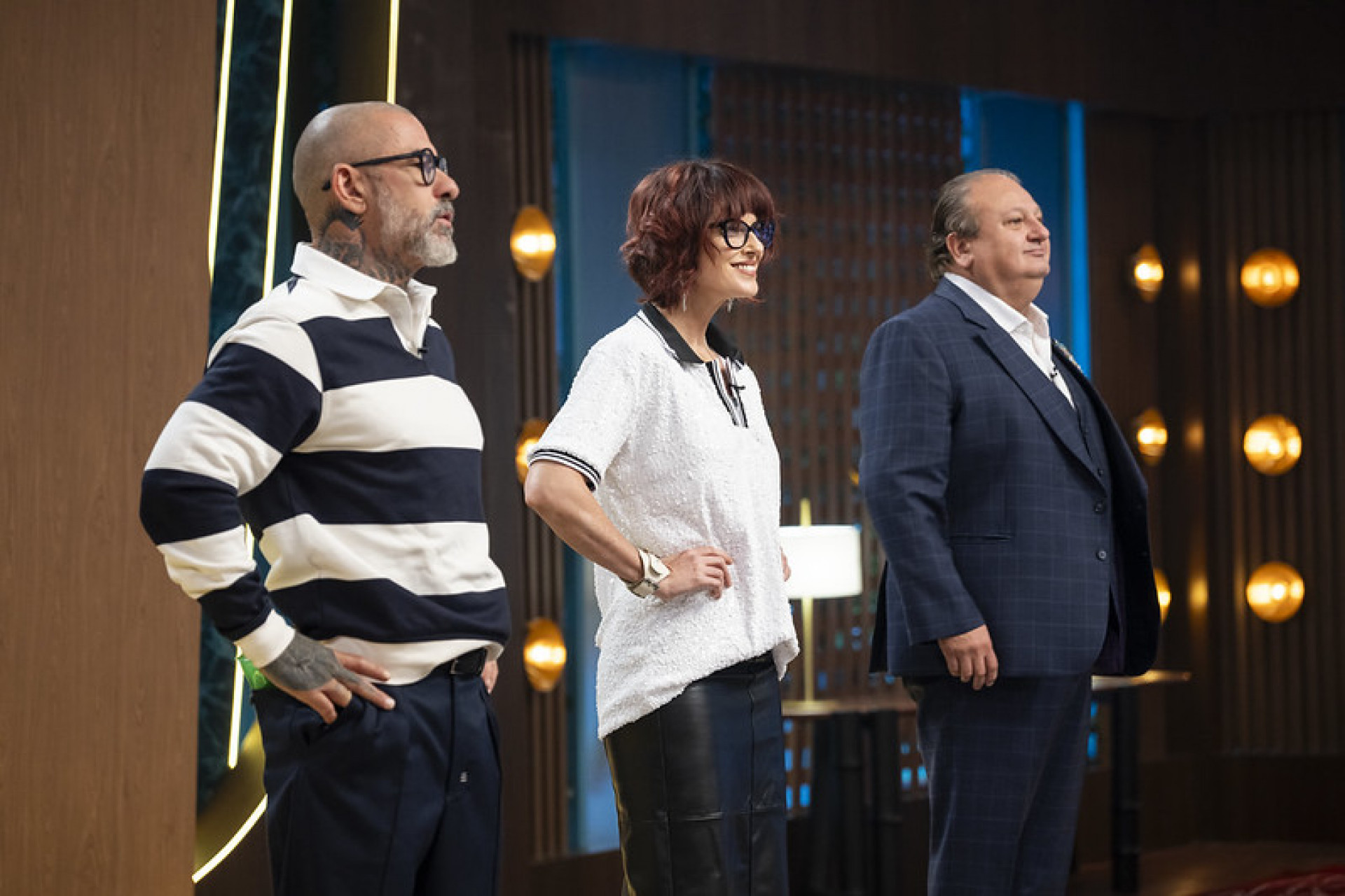 Henrique Fogaça, Helena Rizzo e Erick Jacquin são os jurados do reality - Renato Pizzutto/Band