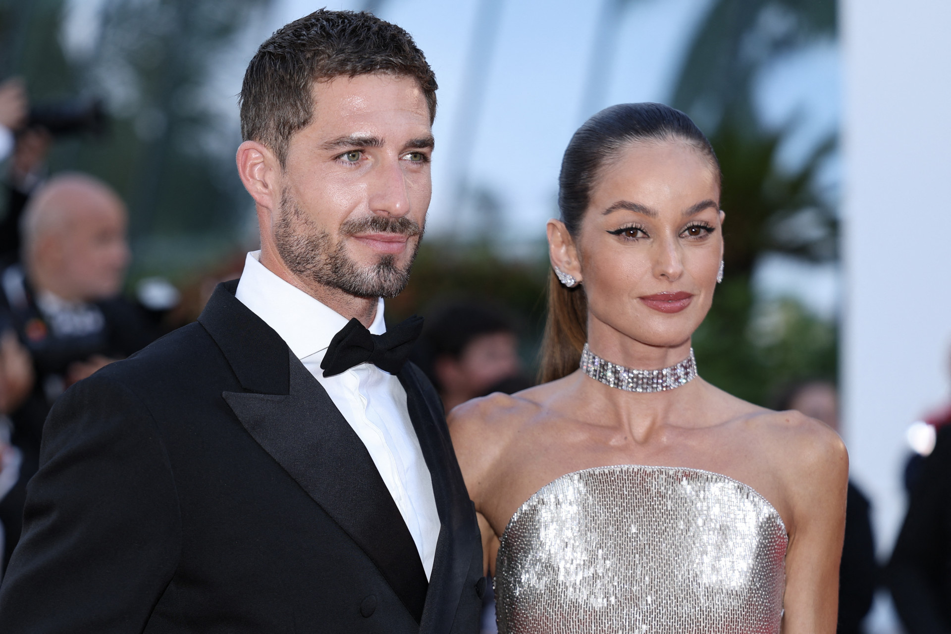 Kevin Trapp e Izabel Goulart  - Sammer All-Doumy  / AFP