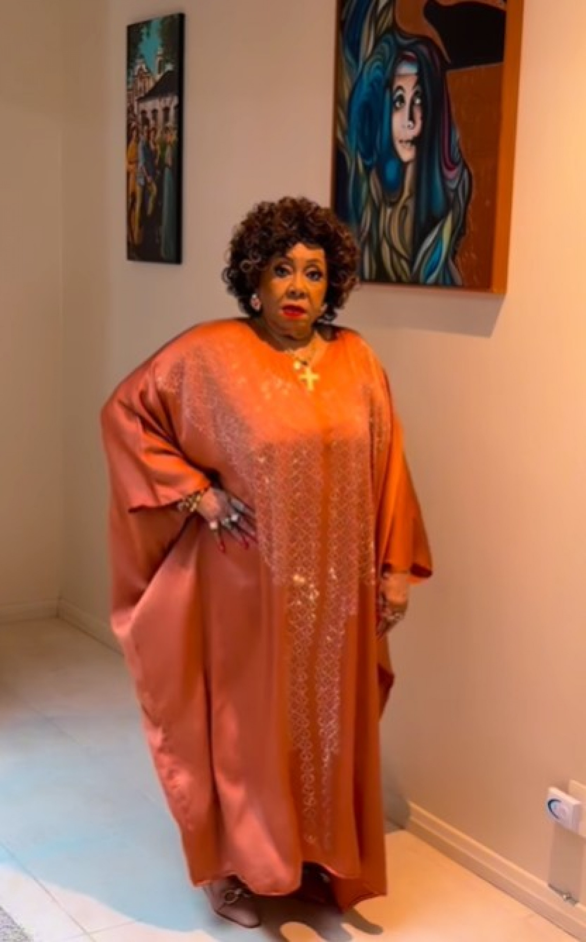 Alcione em novo v&iacute;deo no Instagram