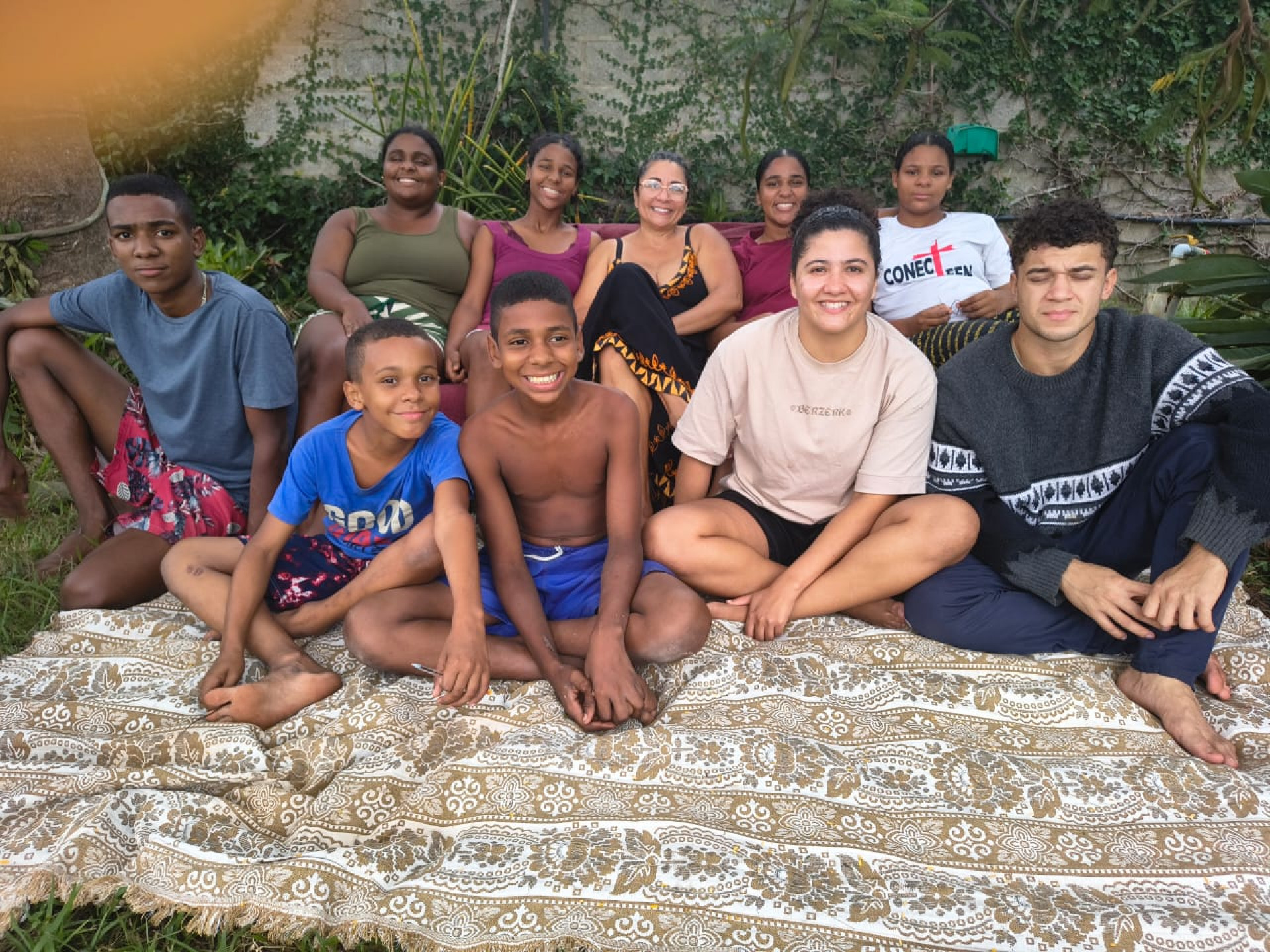 Os irmãos trouxeram mais alegria para a família Soares - Arquivo pessoal