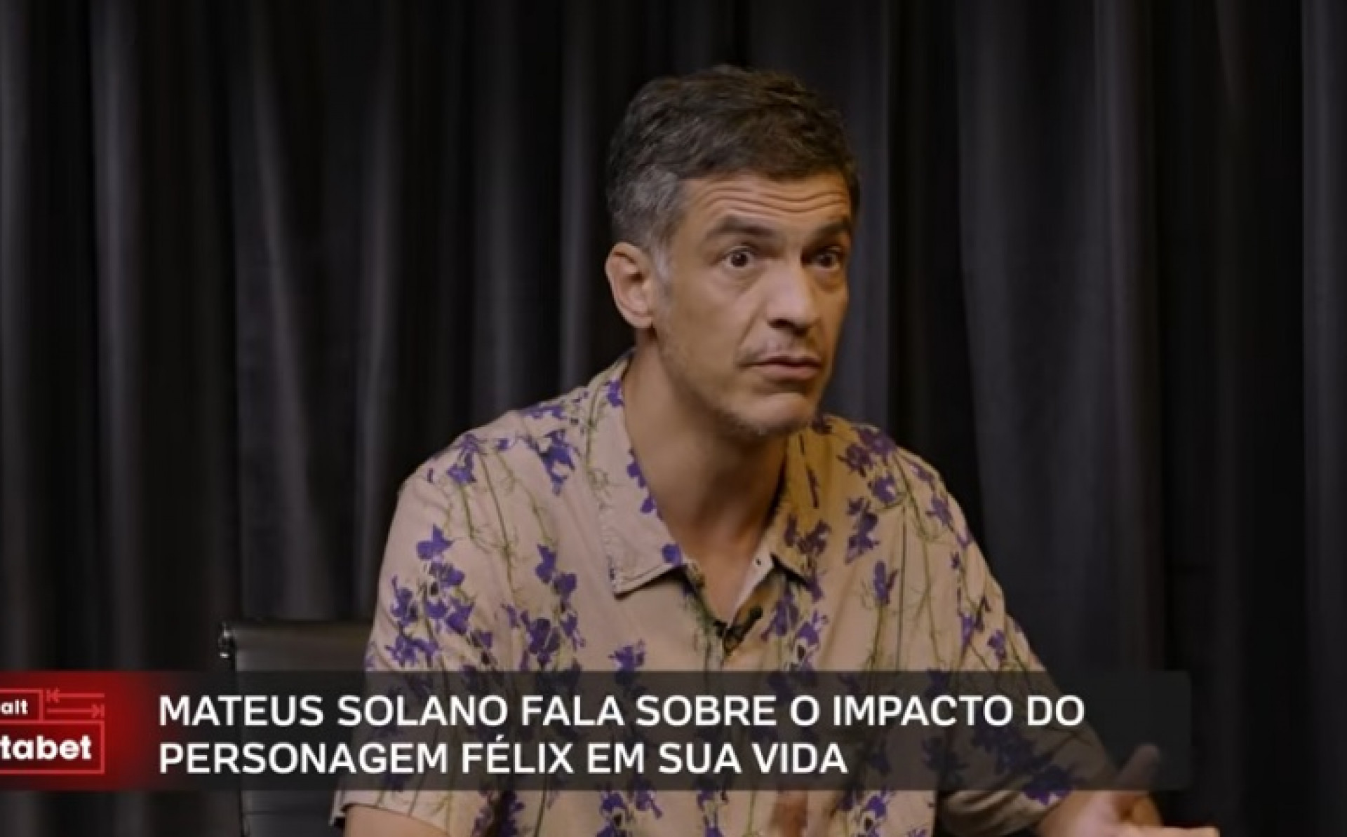 Mateus Solano recordou sucesso de personagem em 'Amor à Vida' - Reprodução/YouTube