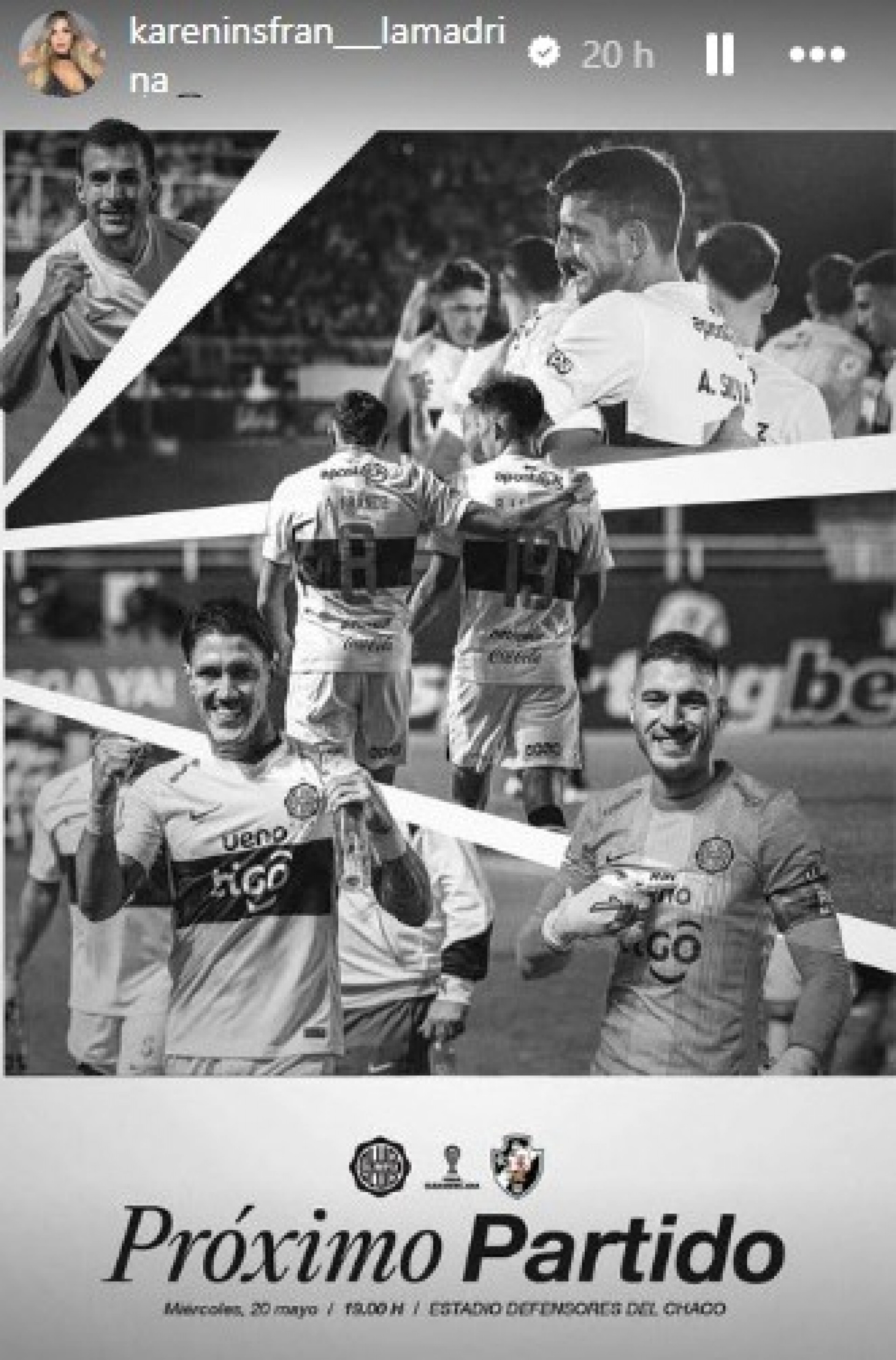 Vasco e Olimpia se enfrentam nesta quarta-feira - Reprodu&ccedil;&atilde;o / Instagram