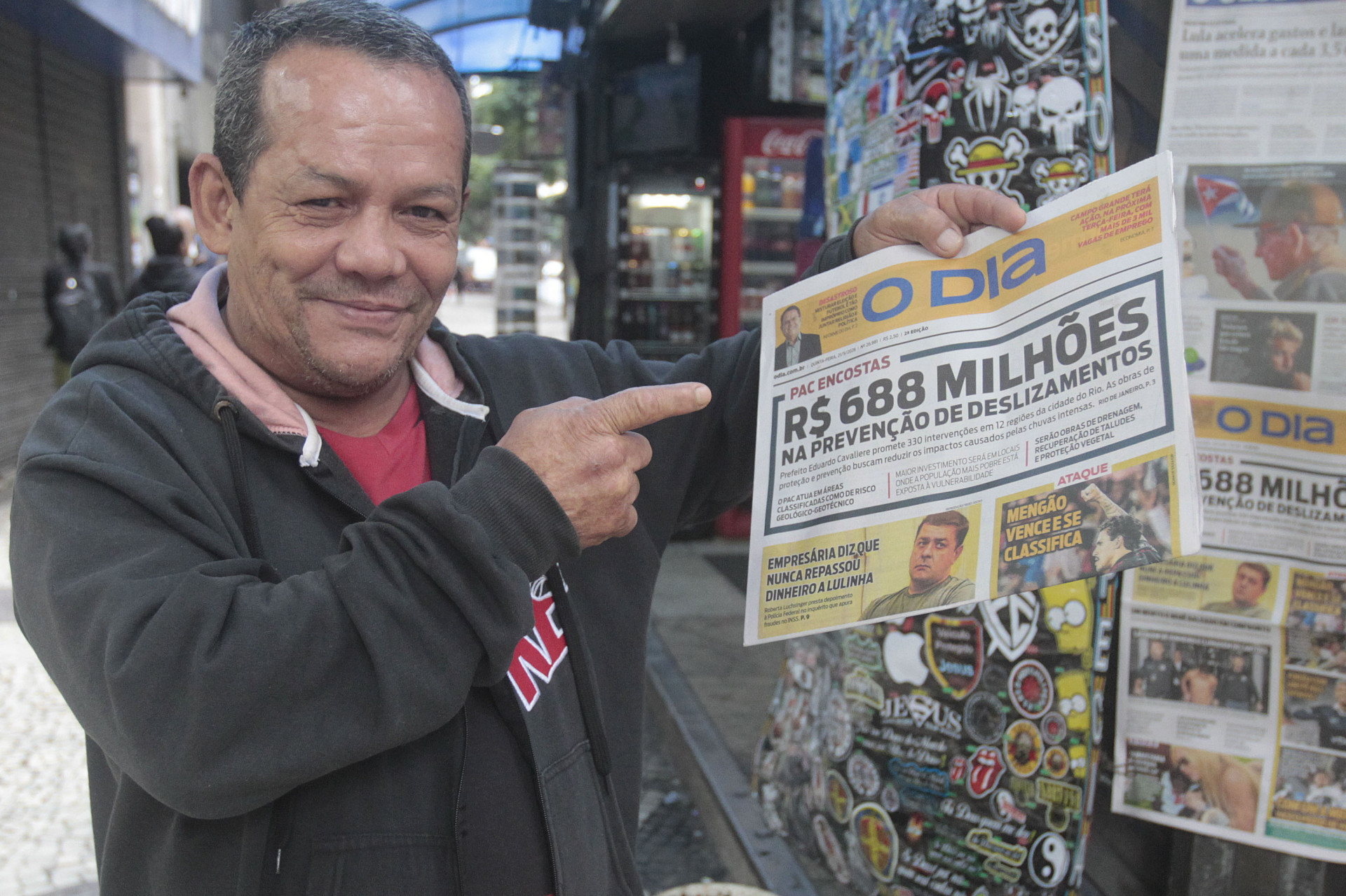 Alexandre Garcia diz que é leitor assíduo do Jornal O DIA - Reginaldo Pimenta/Agência O Dia