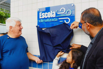 Angra lança o programa Escola Climatizada