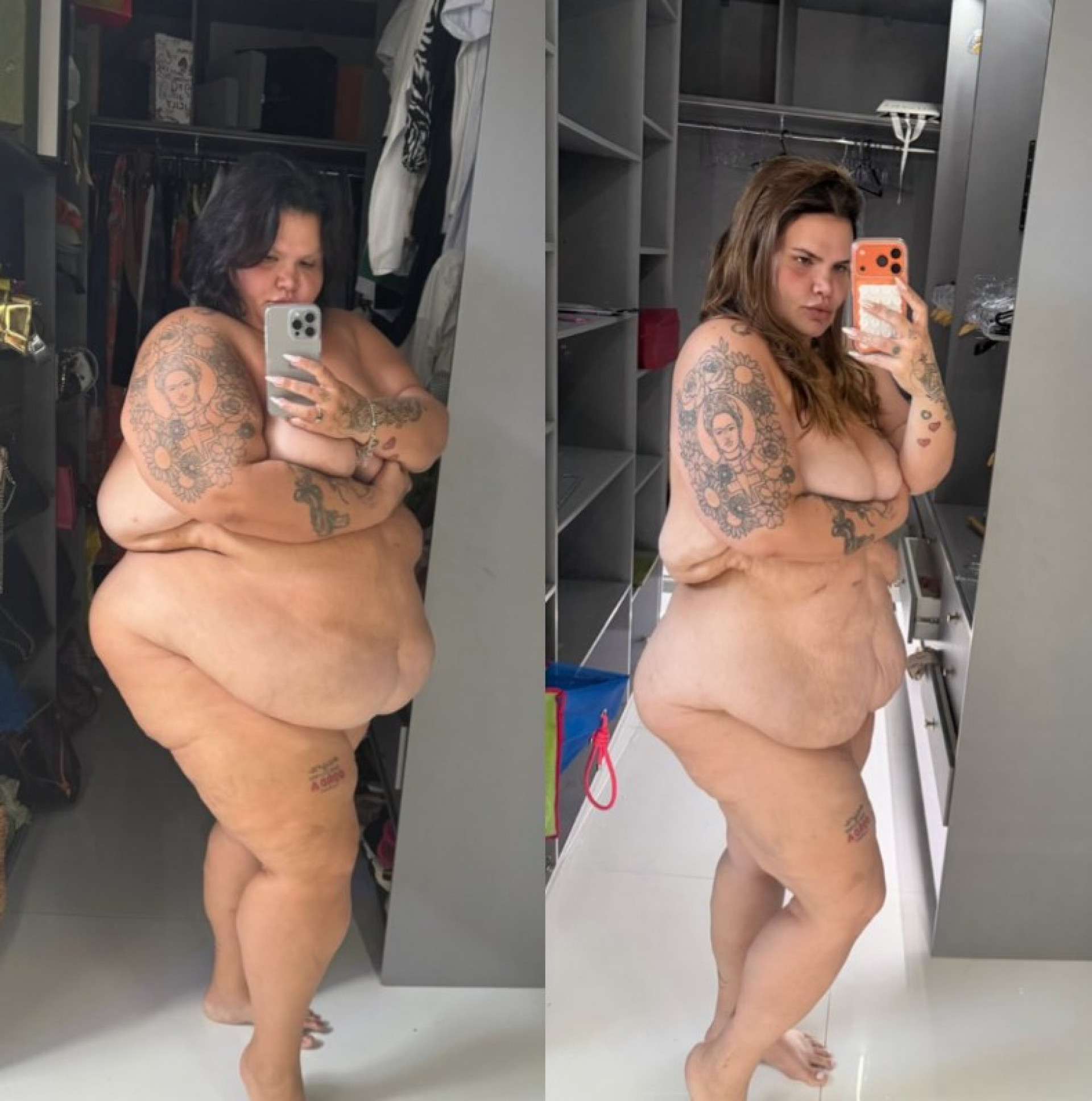 Thaís Carla mostra antes e depois da bariátrica - Reprodução / Instagram