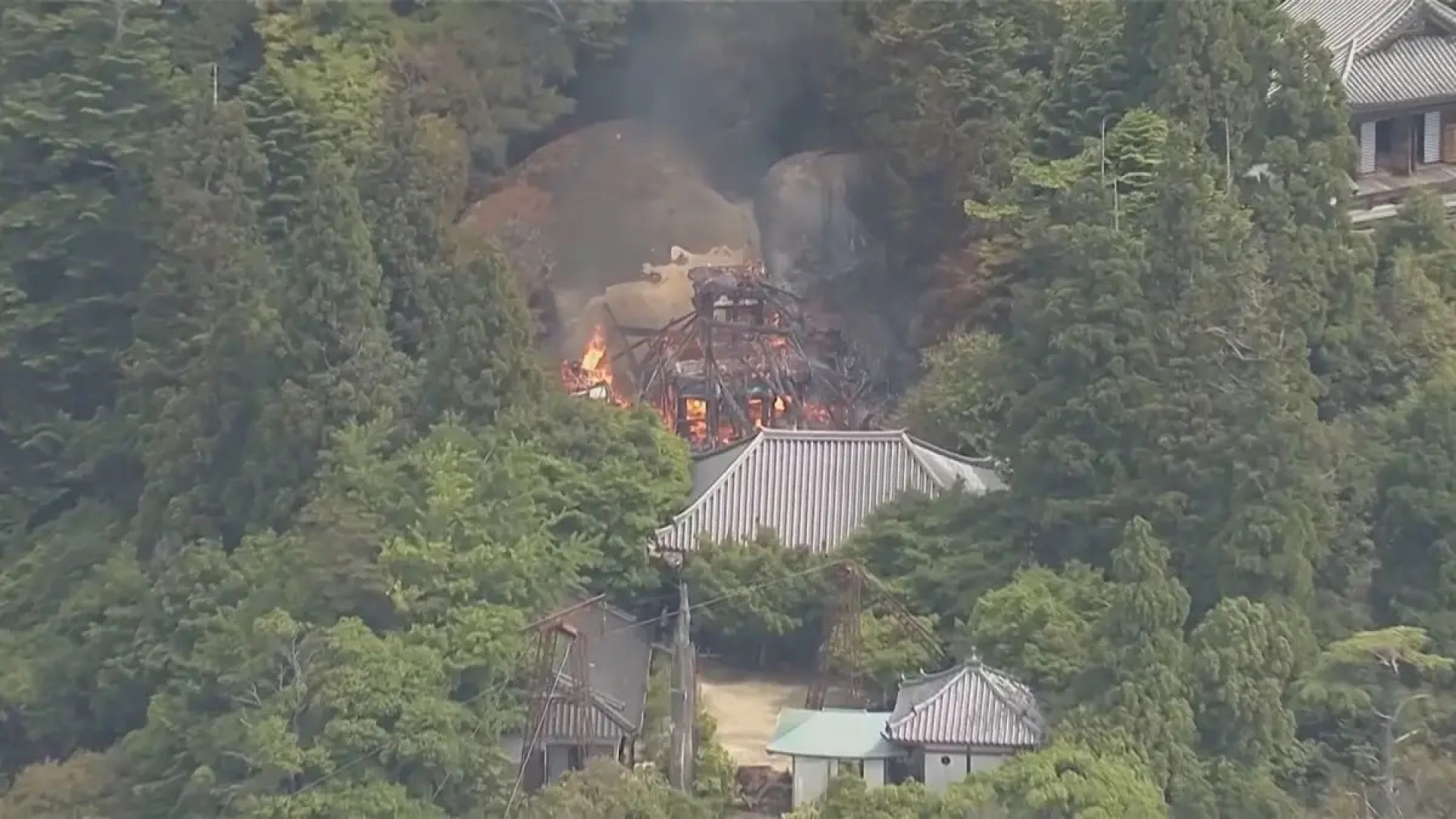 Templo budista no Japão que abrigava 