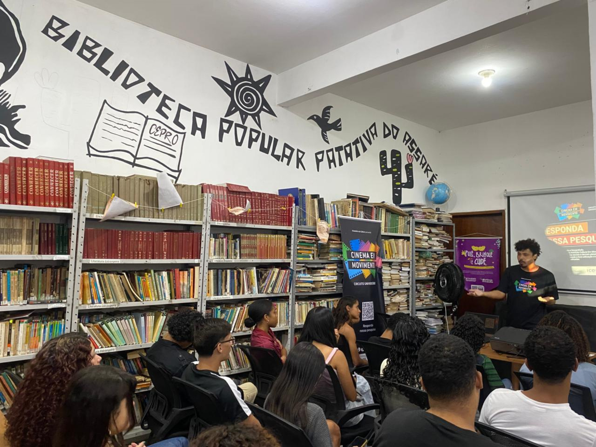 Cinema, fantasia e incentivo à leitura movimentam aniversário de 18 anos do Cepro em Rio das Ostras