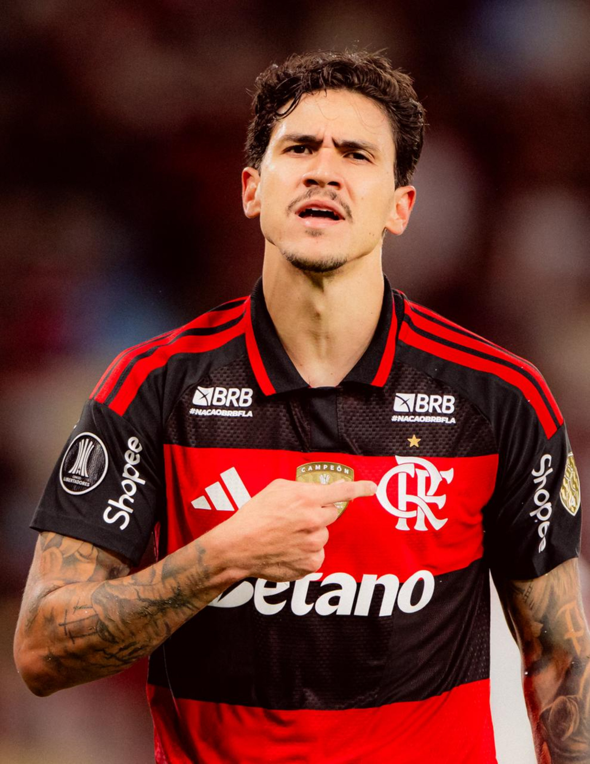 Pedro decidiu para o Flamengo no Maracanã - Adriano Fontes / Flamengo