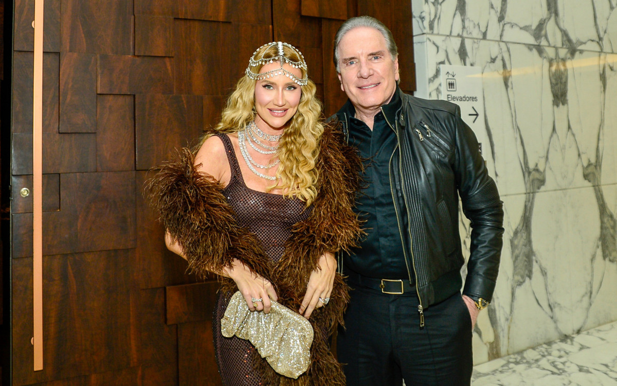 Ana Paula Siebert e Roberto Justus 