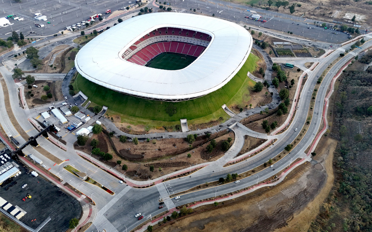 O estádio Guadalajara, no México, foi uma das sedes da Copa do Mundo Sub-17 da FIFA em 2011 e recebeu também os Jogos Pan-Americanos no mesmo ano