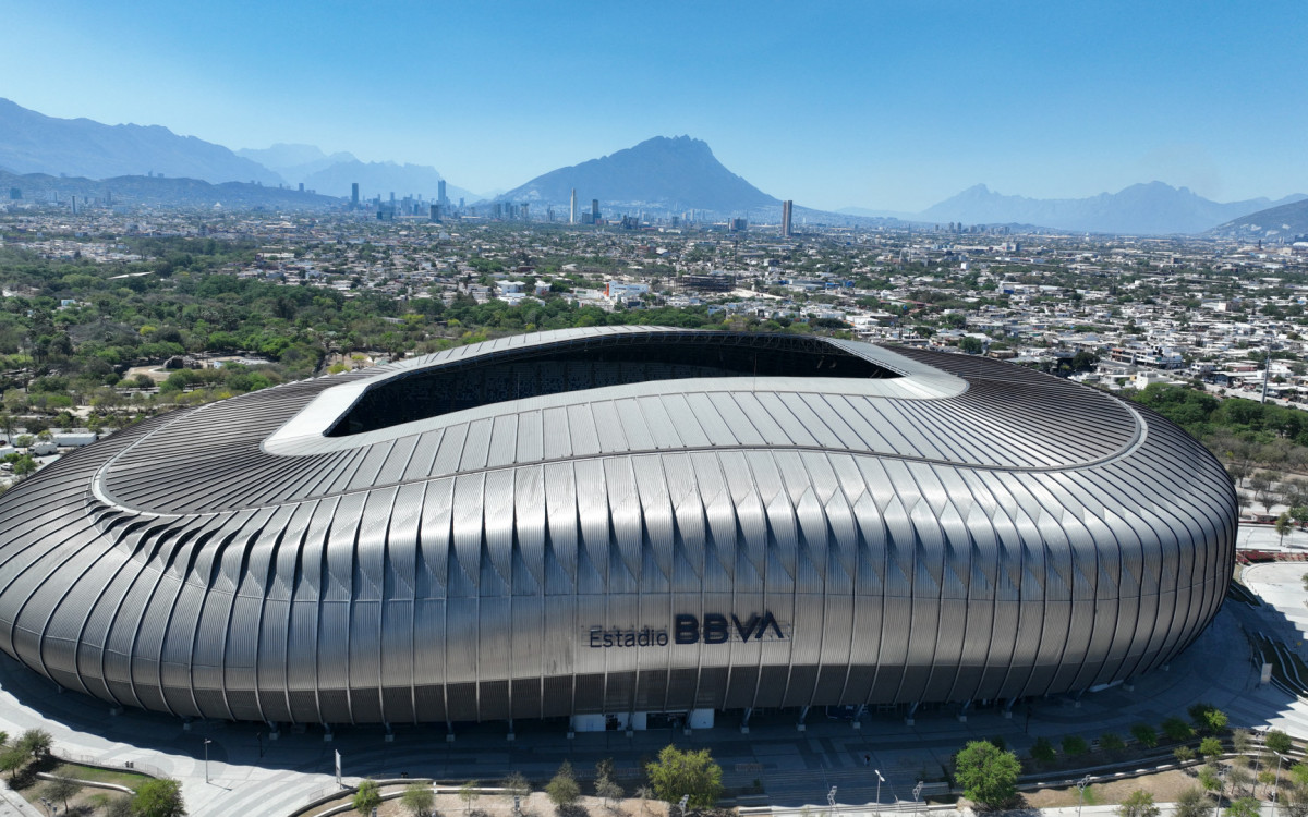 Inaugurado em 2015, o Estádio de Monterrey é a casa do Monterrey, tradicional time do futebol mexicano
