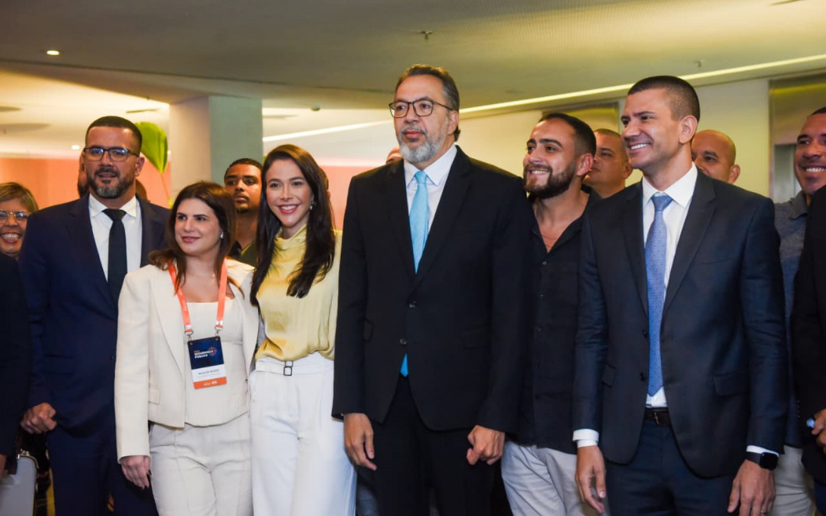 Márcio Canella foi prestigiado por diversas autoridades no evento na FGV