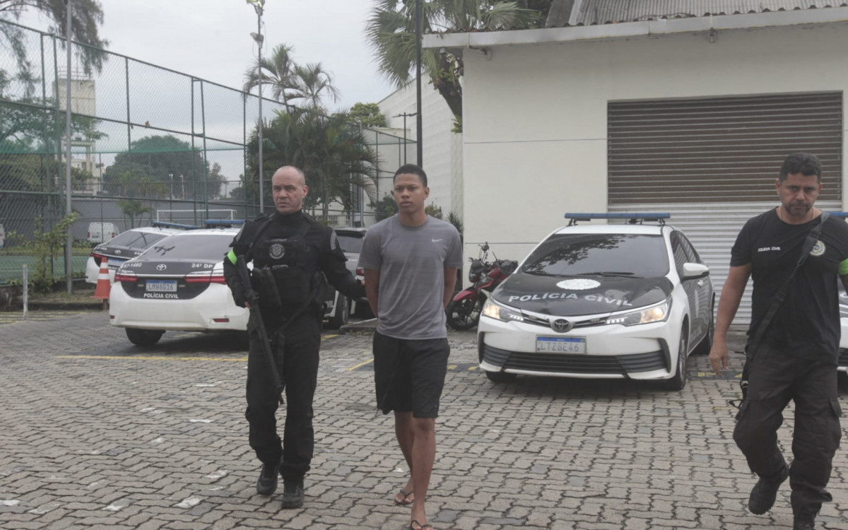 Presos foram levados para a Cidade da Pol&iacute;cia