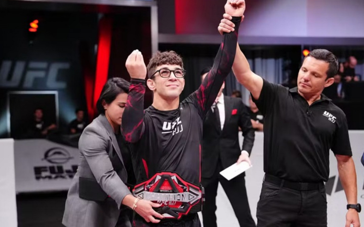 Mikey Musumeci finalizou Kevin Dantzler com uma chave de calcanhar na luta principal