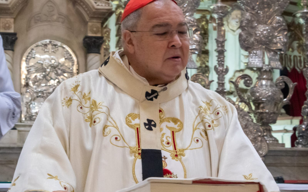 Cardeal Orani João Tempesta presidiu missa em homenagem a Santa Rita