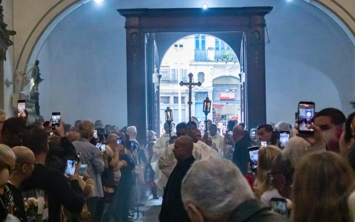 Cardeal Orani João Tempesta presidiu missa em homenagem a Santa Rita