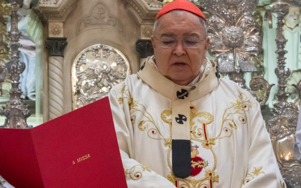 Cardeal Orani João Tempesta presidiu missa em homenagem a Santa Rita
