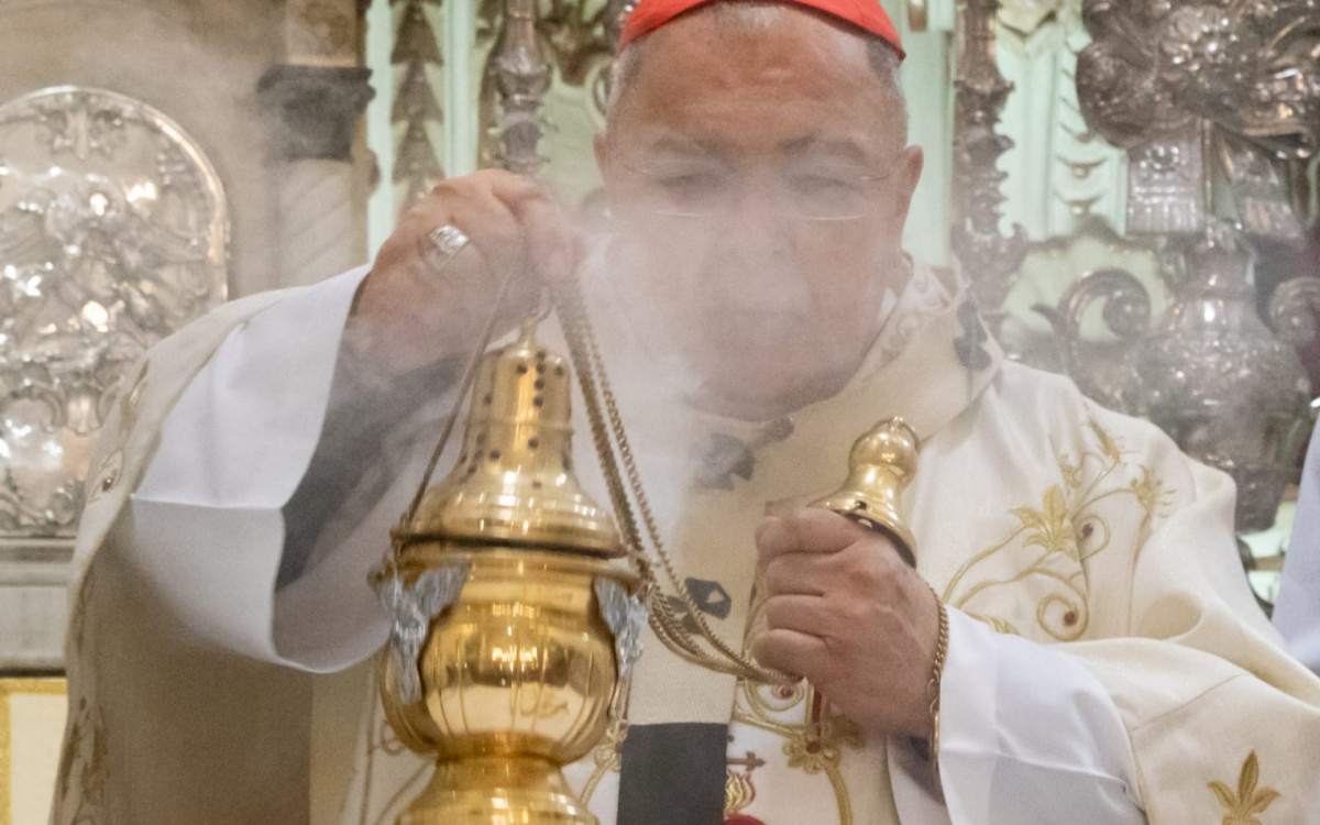 Cardeal Orani João Tempesta presidiu missa em homenagem a Santa Rita