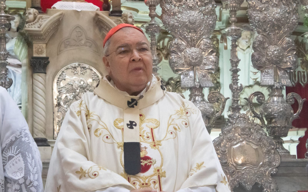 Cardeal Orani João Tempesta presidiu missa em homenagem a Santa Rita