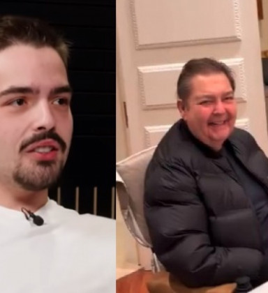 Filho de Faustão revela que pai tem conta fake em rede social