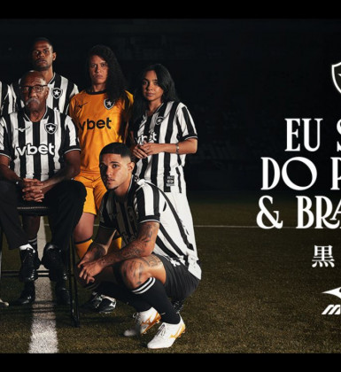 Botafogo apresenta primeiros uniformes em parceria com a Mizuno