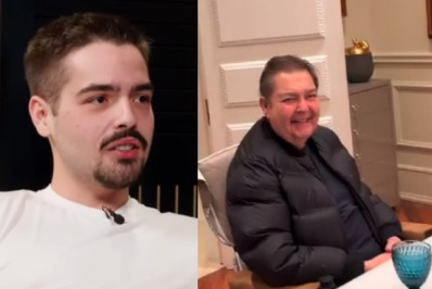 Filho de Faustão revela que pai tem conta fake em rede social