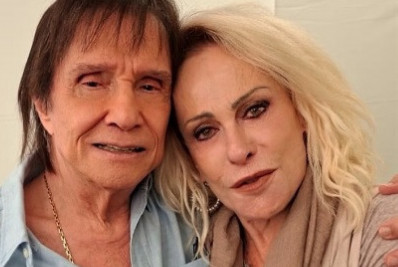 Ana Maria Braga curte show de Roberto Carlos em Nova York