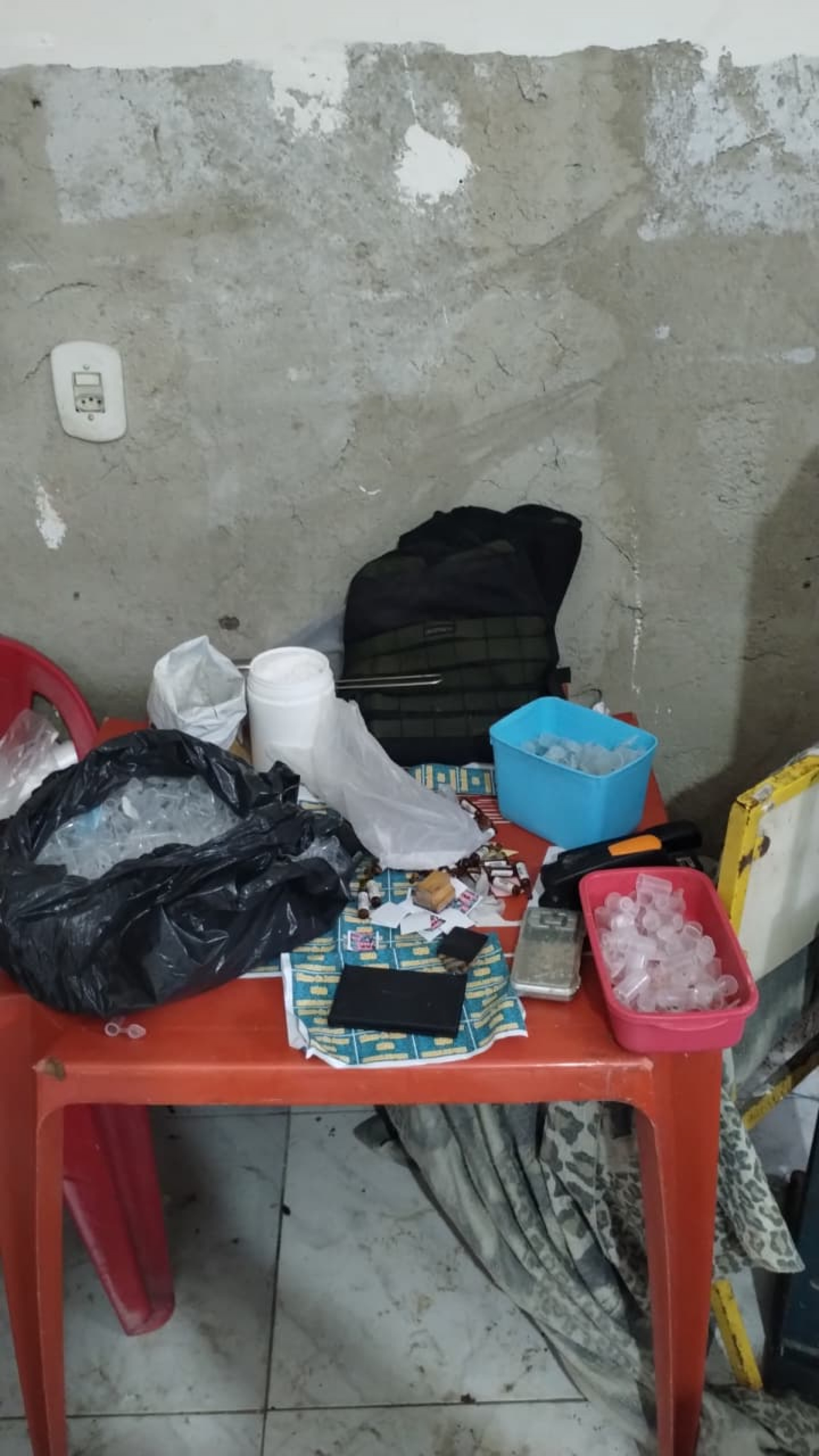 Drogas foram apreendidas na operação - Reprodução