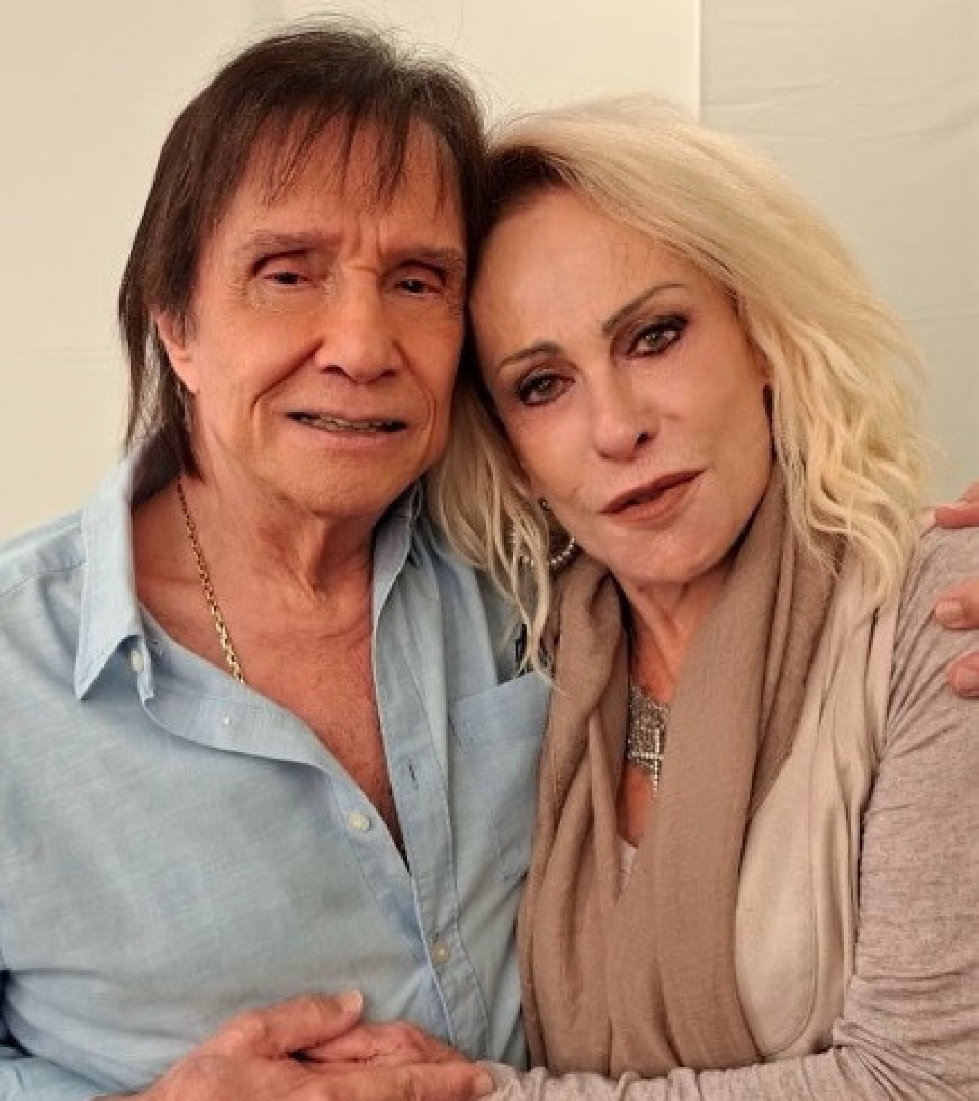 Roberto Carlos e Ana Maria Braga - Reprodução do Instagram