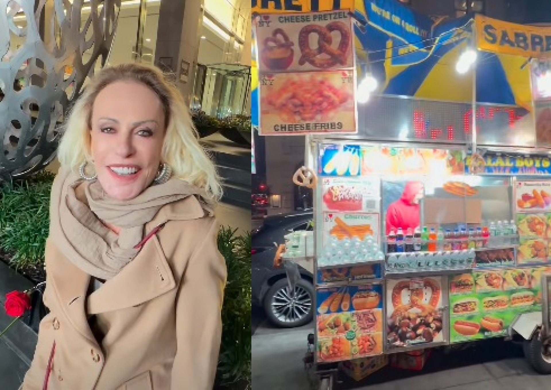 Ana Maria Braga comeu cachorro-quente após show do Rei - Reprodução do Instagram