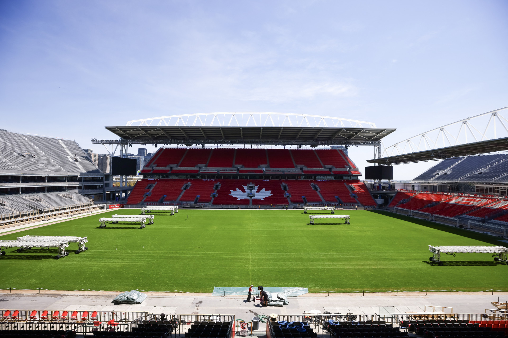 Estádio de Toronto, no Canadá - Cole Burston / AFP