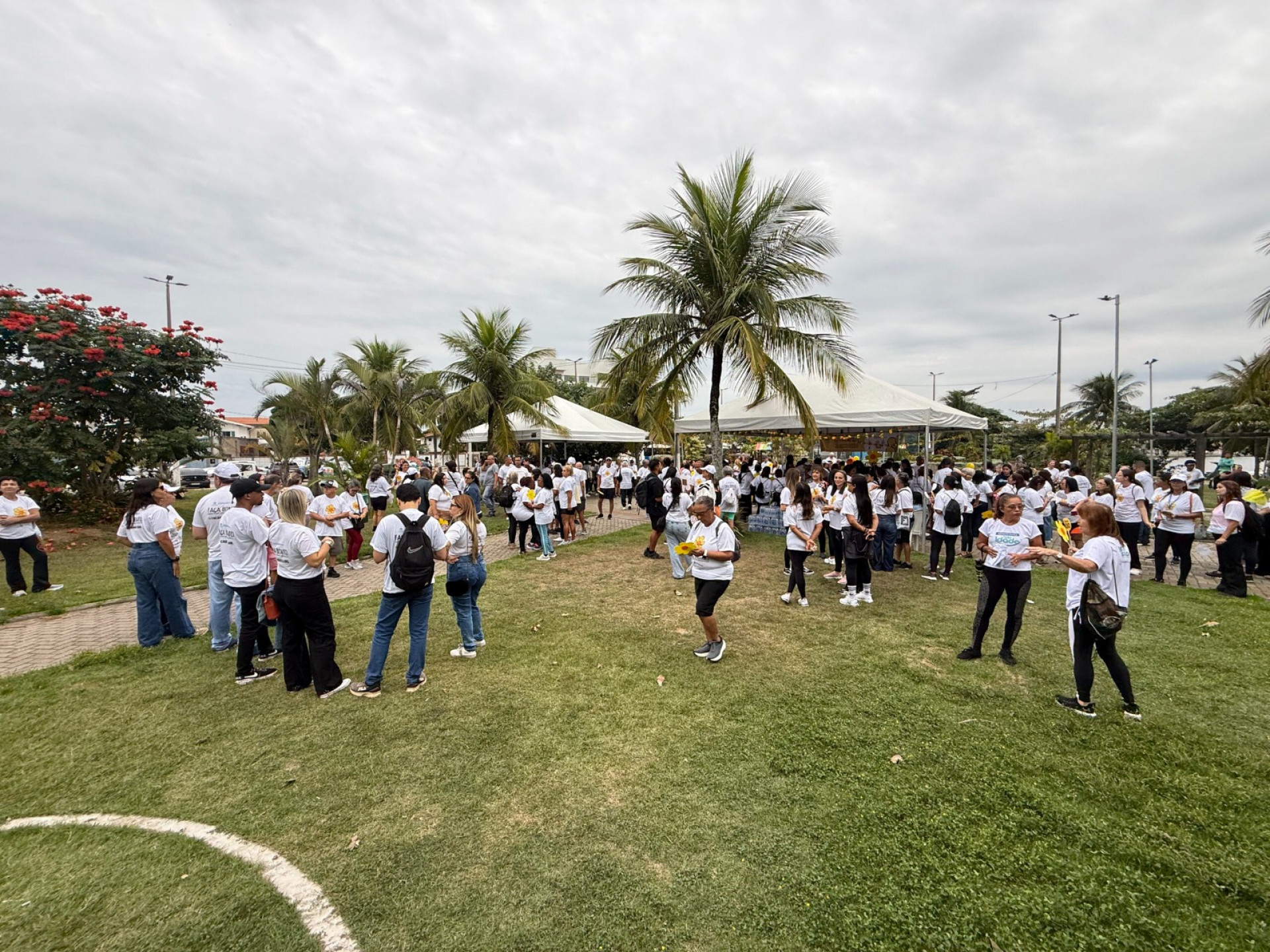 Saquarema foi às ruas contra o abuso e à exploração sexual infantojuvenil - Divulgação/Prefeitura de Saquarema