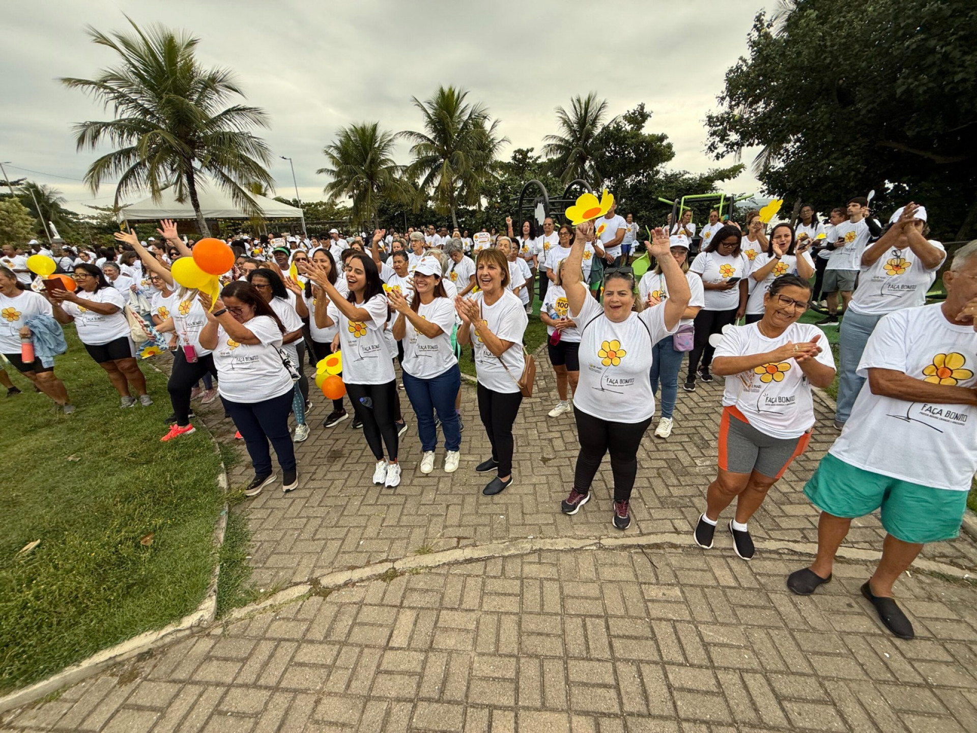 Saquarema foi às ruas contra o abuso e à exploração sexual infantojuvenil - Divulgação/Prefeitura de Saquarema