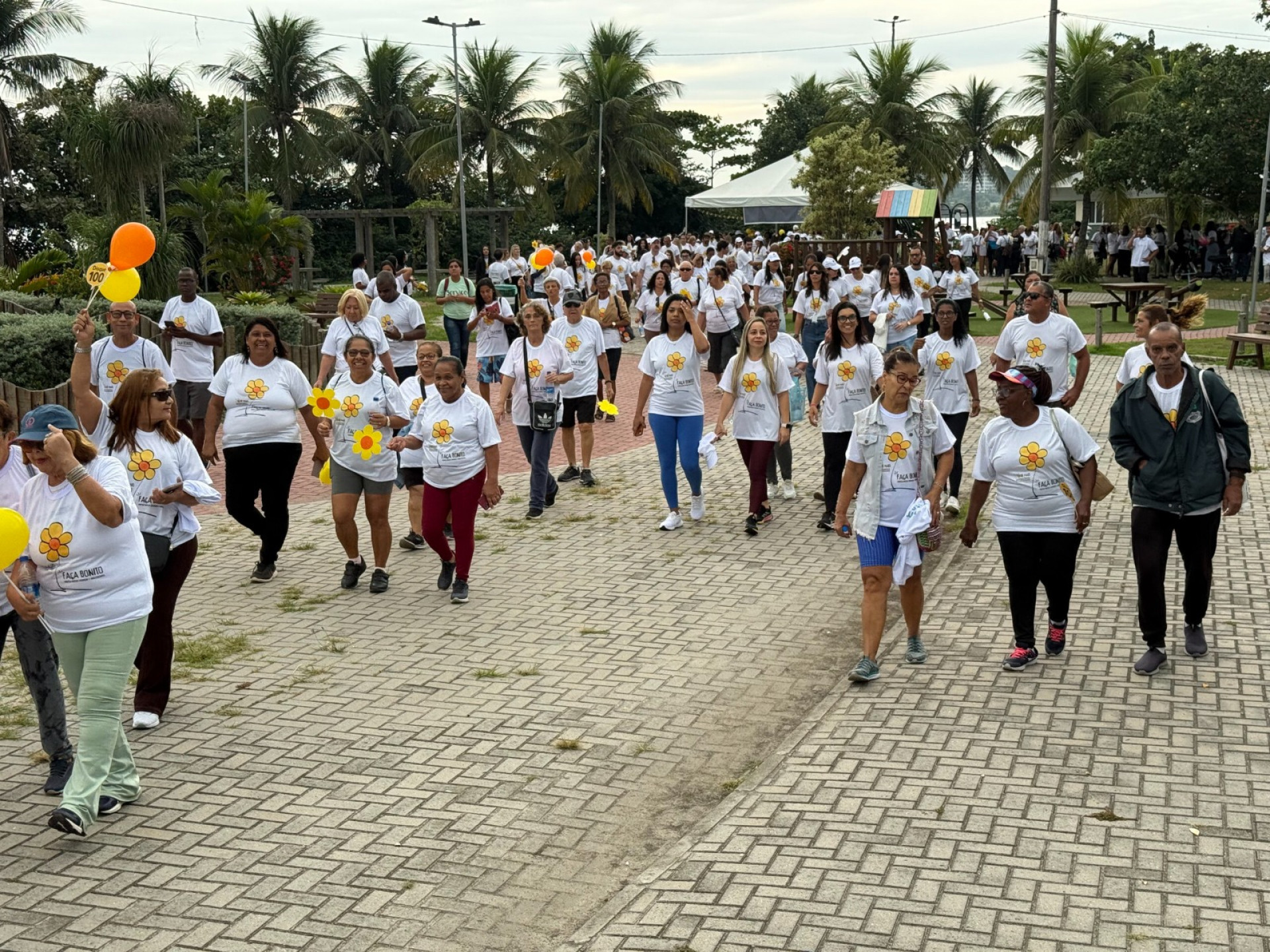 Saquarema foi às ruas contra o abuso e à exploração sexual infantojuvenil - Divulgação/Prefeitura de Saquarema