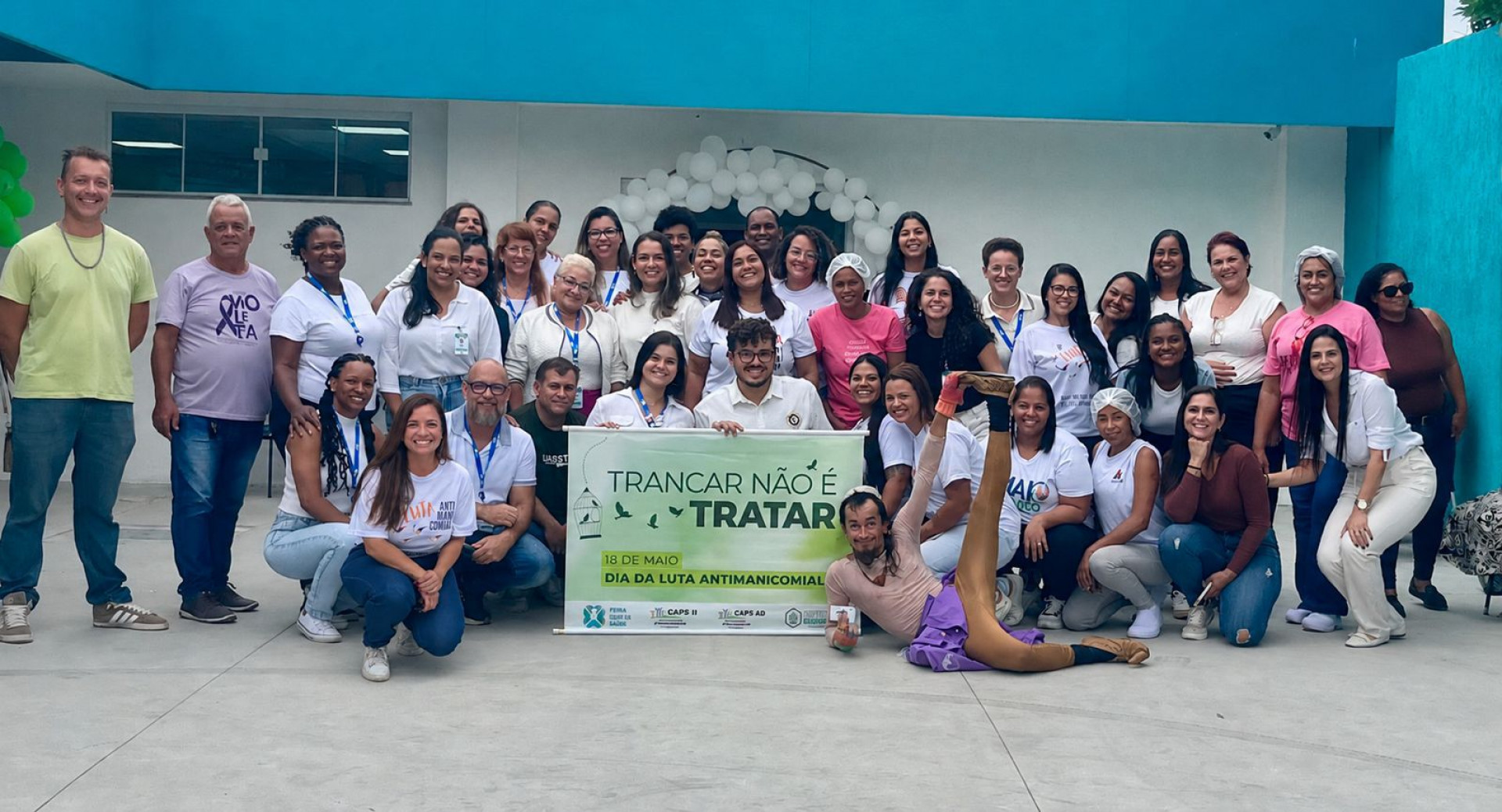 Prefeitura de Saquarema promove ação em alusão ao Dia Nacional da Luta Antimanicomial - Divulgação/Prefeitura de Saquarema