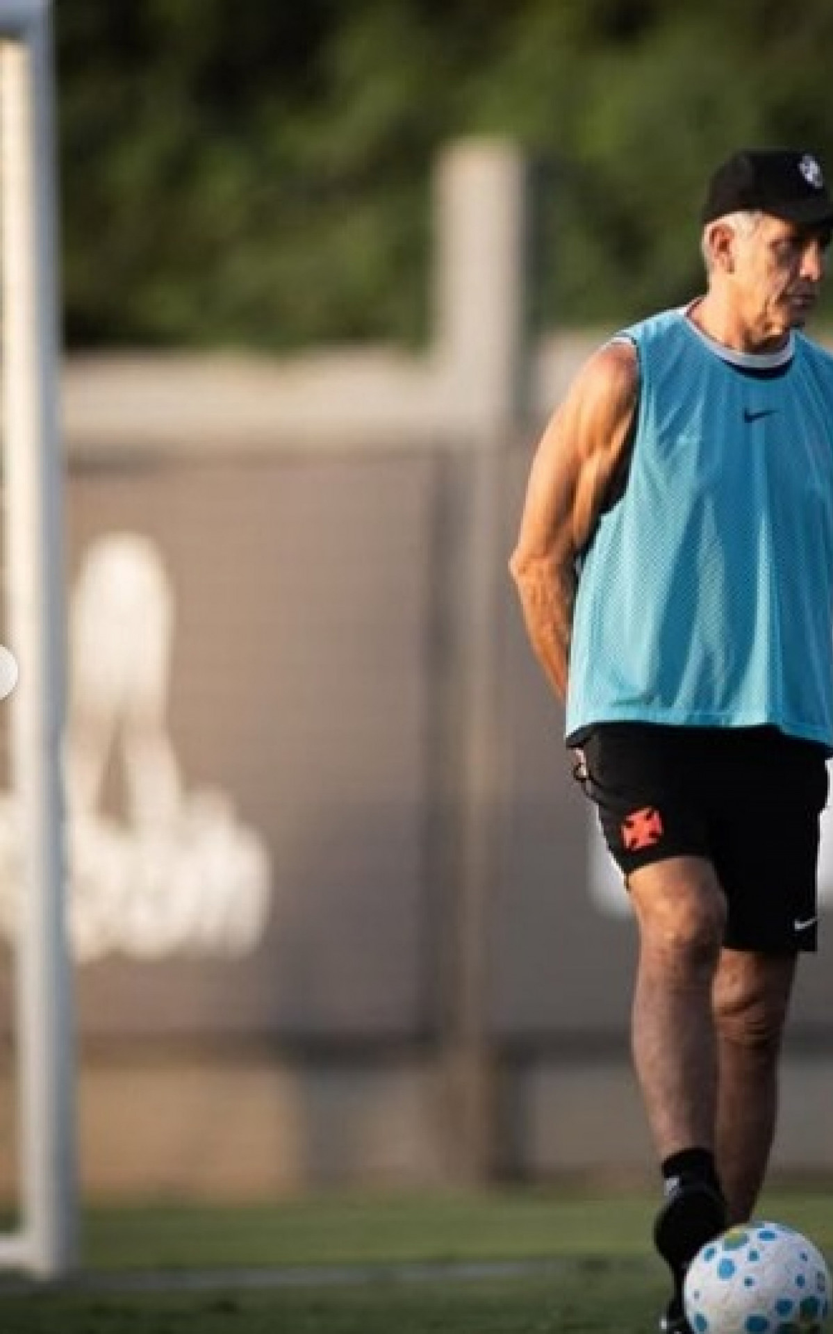 Renato Gaúcho em treino do Vasco - Matheus Lima / Vasco