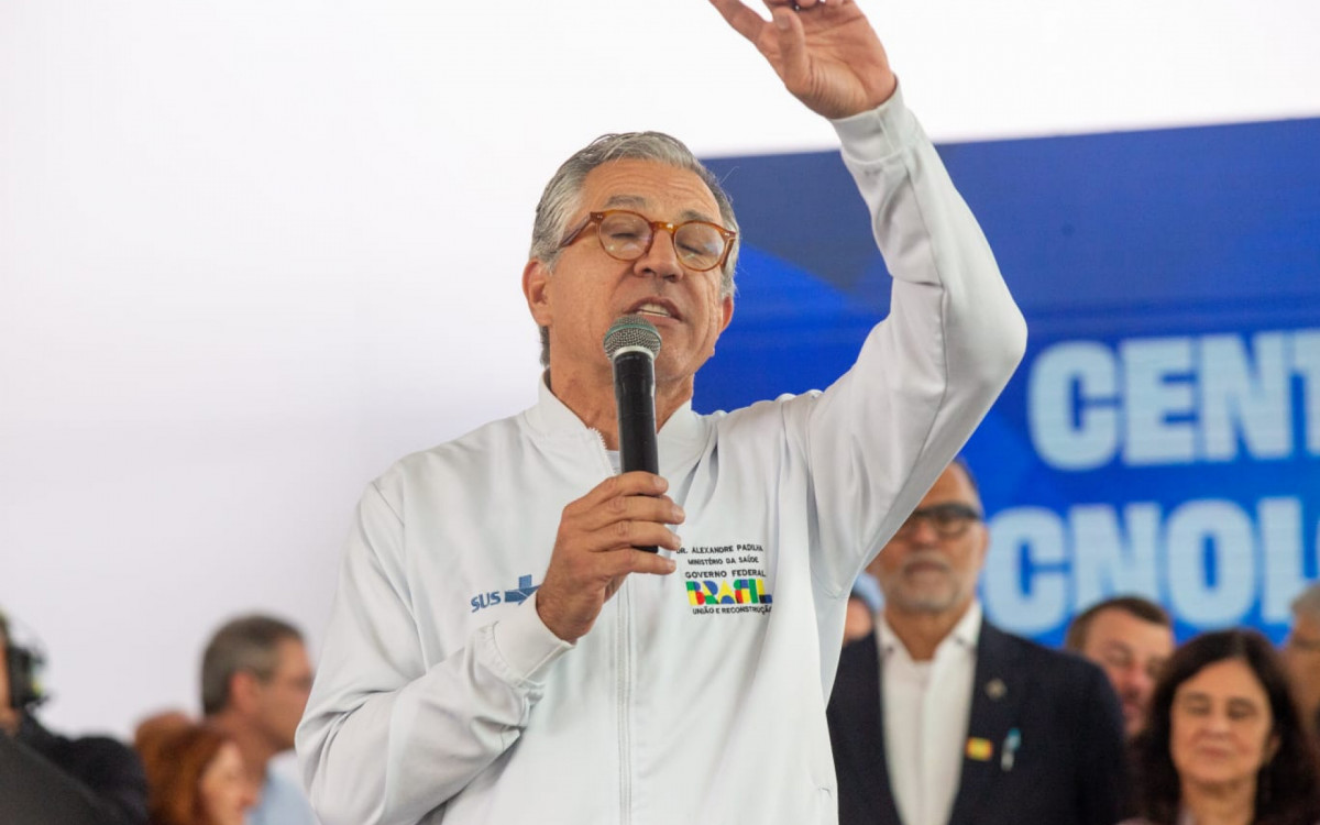 Evento contou com a participa&ccedil;&atilde;o do ministro da Sa&uacute;de, Alexandre Padilha