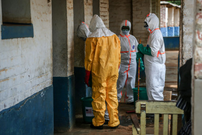 Cruz Vermelha anuncia morte de três voluntários por ebola na República Democrática do Congo