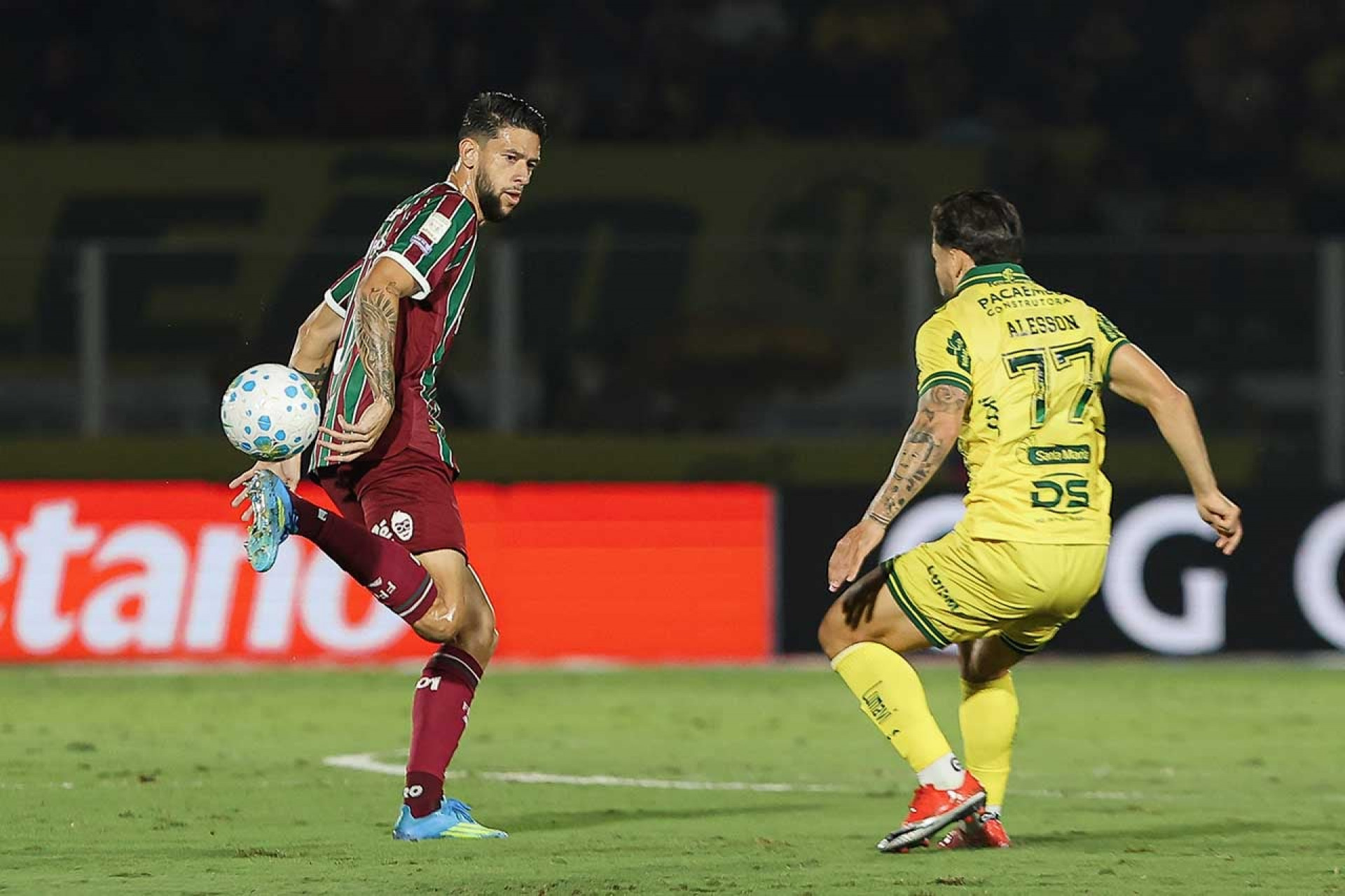 Fluminense s&oacute; acerta o gol aos 44 do 2&ordm; tempo e v&ecirc; invencibilidade cair