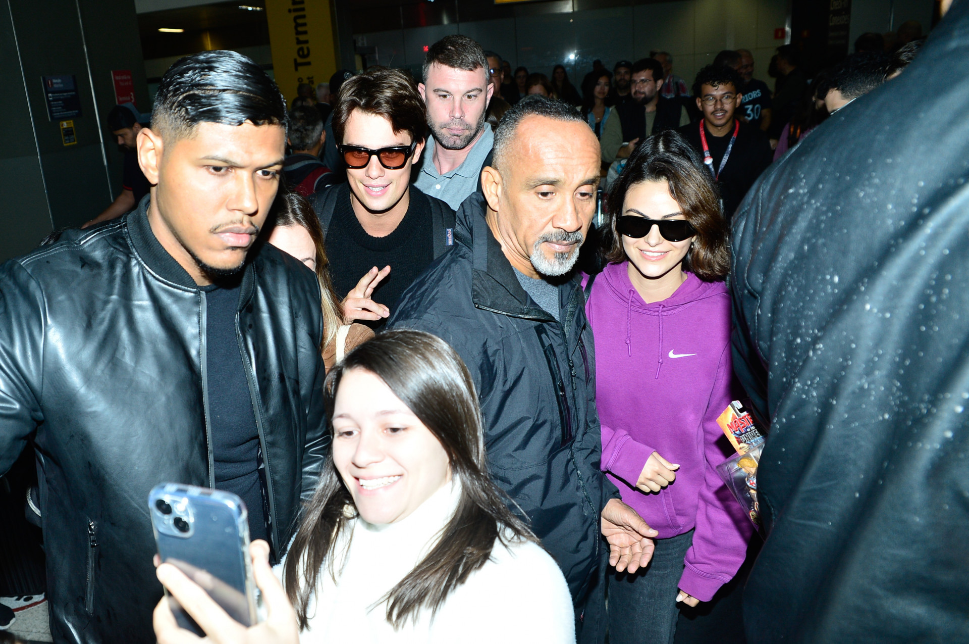 Nicholas Galitzine e Camila Mendes desembarcam no Brasil para a divulgação de 'Mestres do Universo' - Eduardo Martins / Brazil News
