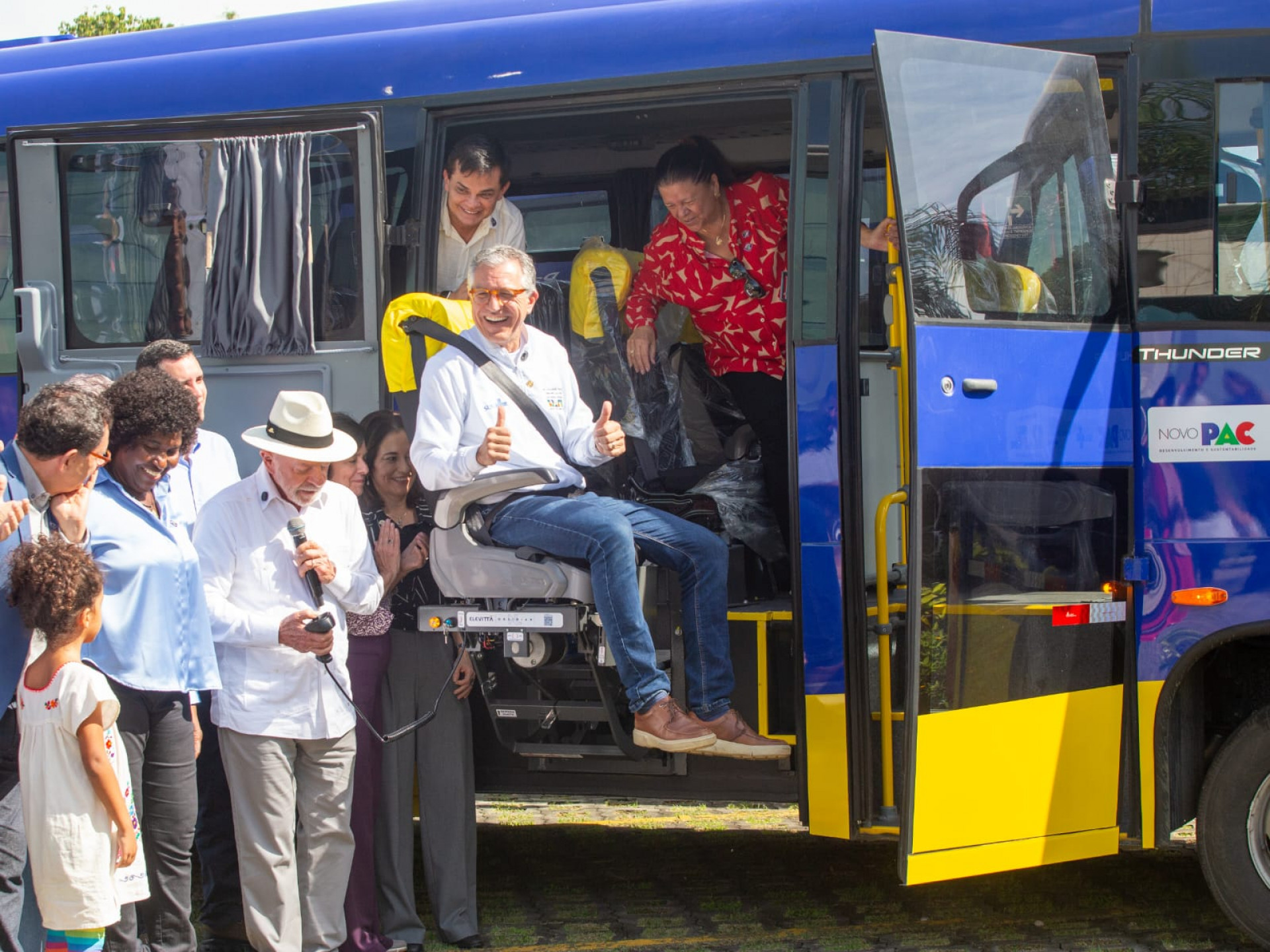 Lula e Padilha inauguram nova sede da Fiocruz e entrega veículos para transporte de pacientes do SUS - Érica Martin/Agência O DIA