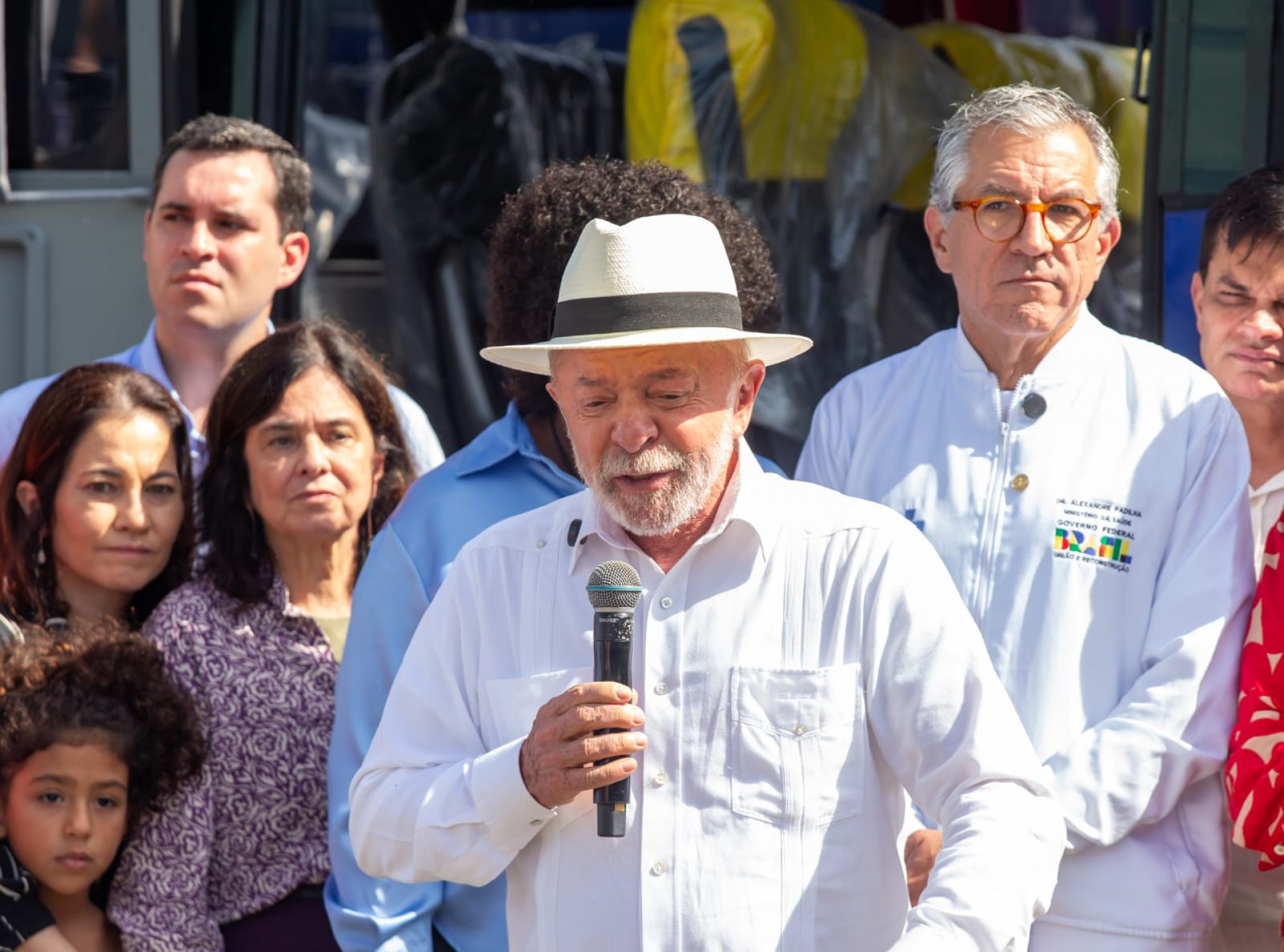 Lula e Padilha inauguram nova sede da Fiocruz e entrega veículos para transporte de pacientes do SUS - Érica Martin/Agência O DIA
