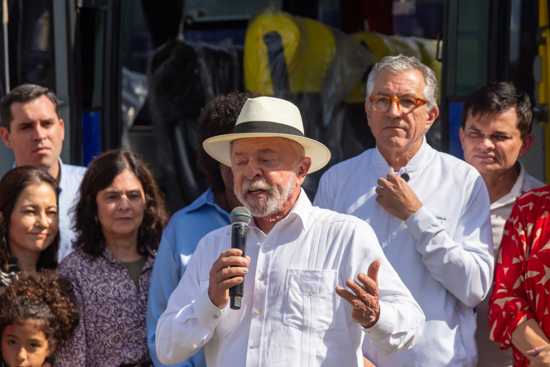 Lula e Padilha inauguram nova sede da Fiocruz e entrega veículos para transporte de pacientes do SUS - Érica Martin/Agência O DIA