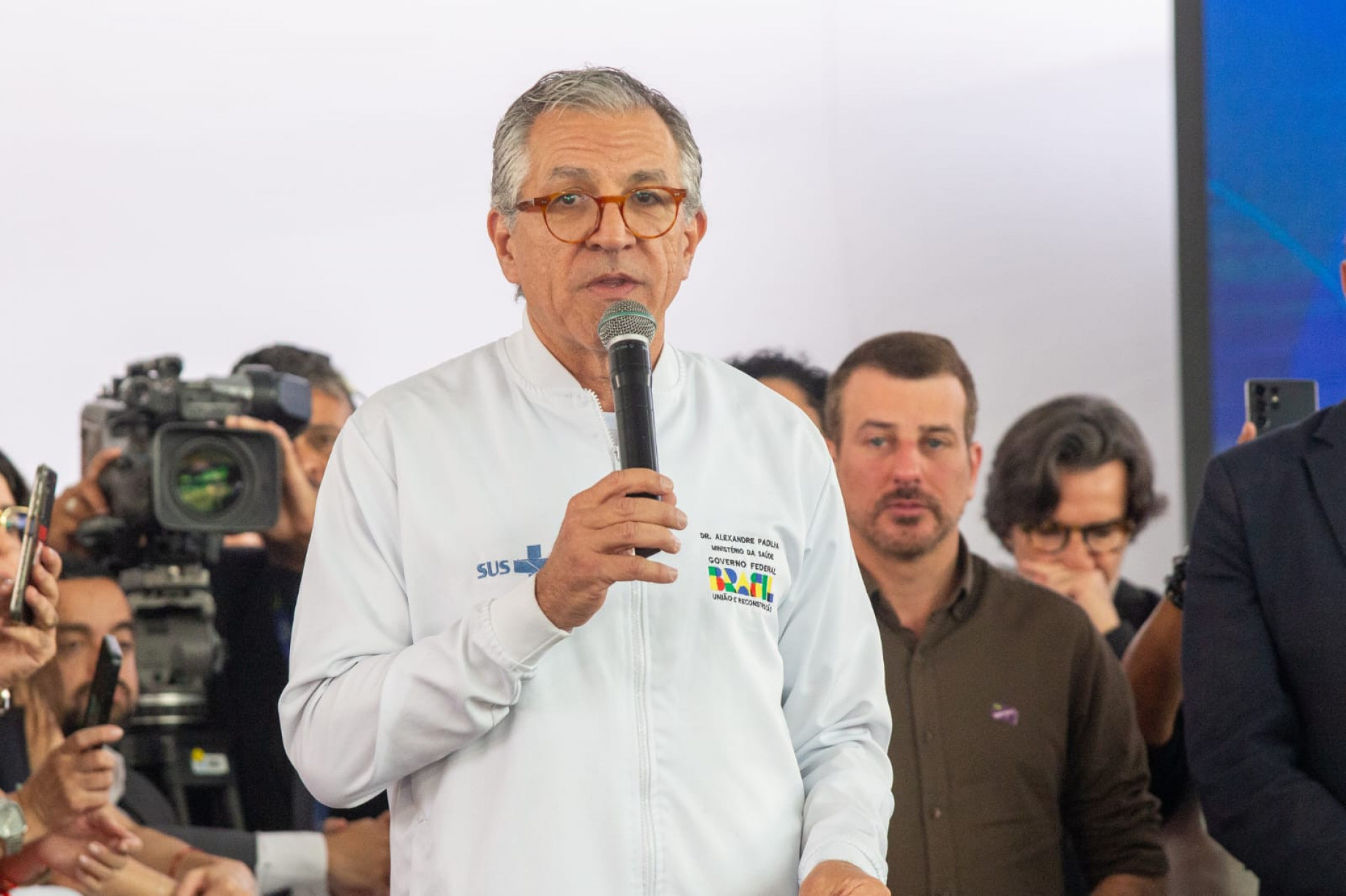 Evento contou com a participação do ministro da Saúde, Alexandre Padilha - Érica Martin/Agência O DIA